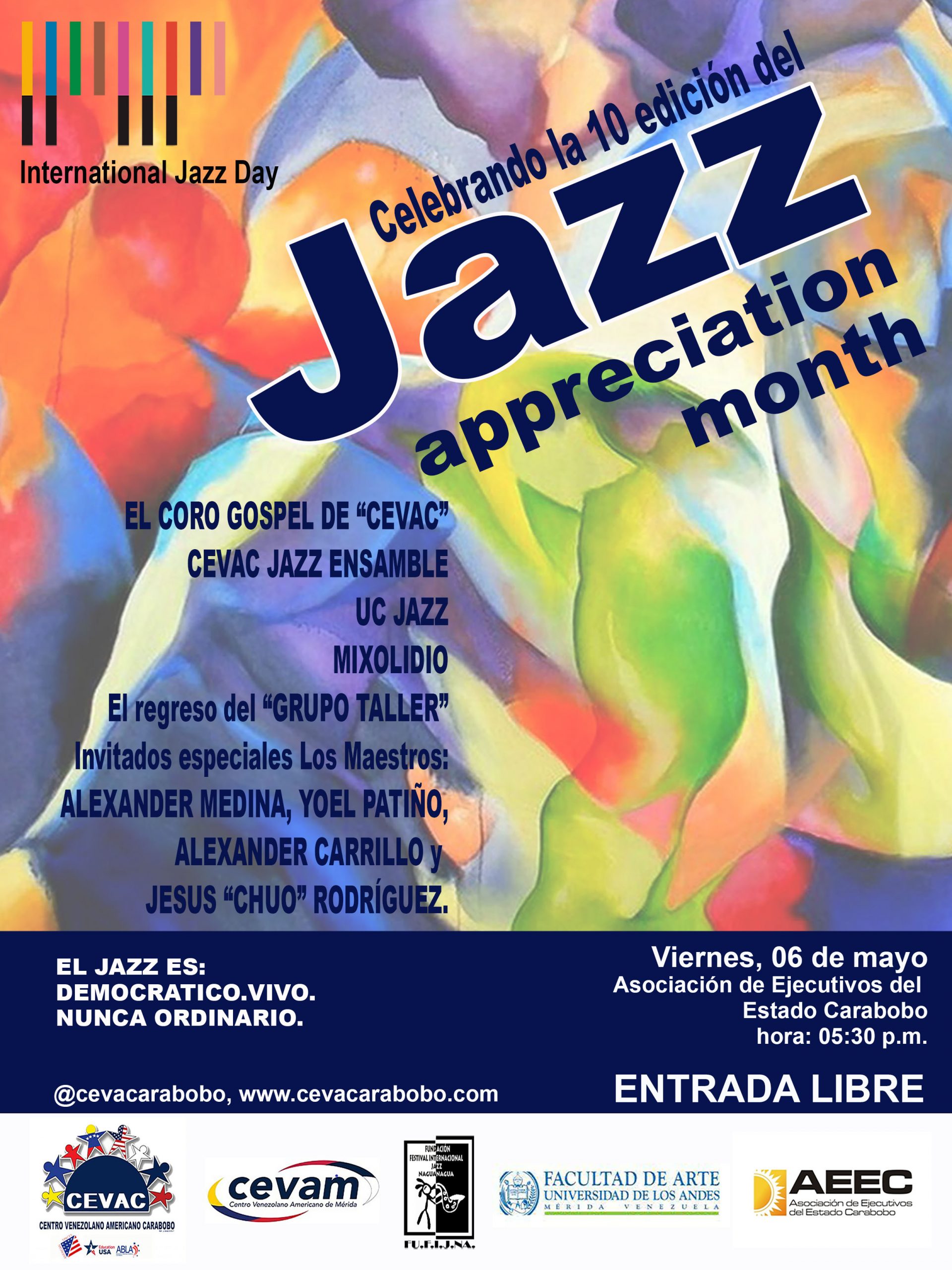 Flyer Dia del Jazz